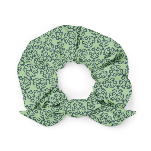 Coachella We Are One Mint AOP Recycled Scrunchie mockup 1 pattern preview