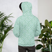 Teal Vine Damask