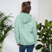 Teal Vine Damask