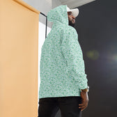 Teal Vine Damask