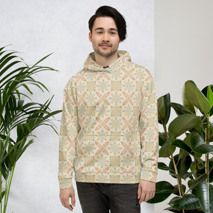 Picnik Clover AOP Hoodie mockup 1