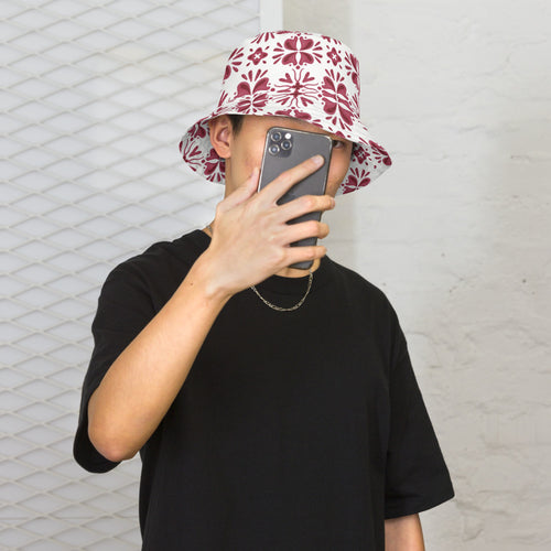 Alison Spice Cabinet AOP Bucket Hat mockup 1 pattern preview