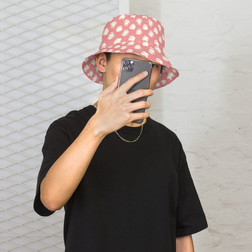 Delicate Romance 2 AOP Bucket Hat mockup 1 pattern preview