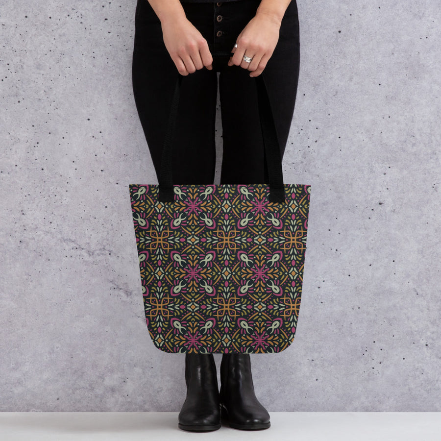 Disco Cross Tote Bag mockup 1