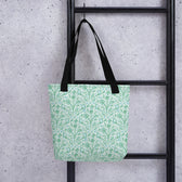 Teal Vine Damask
