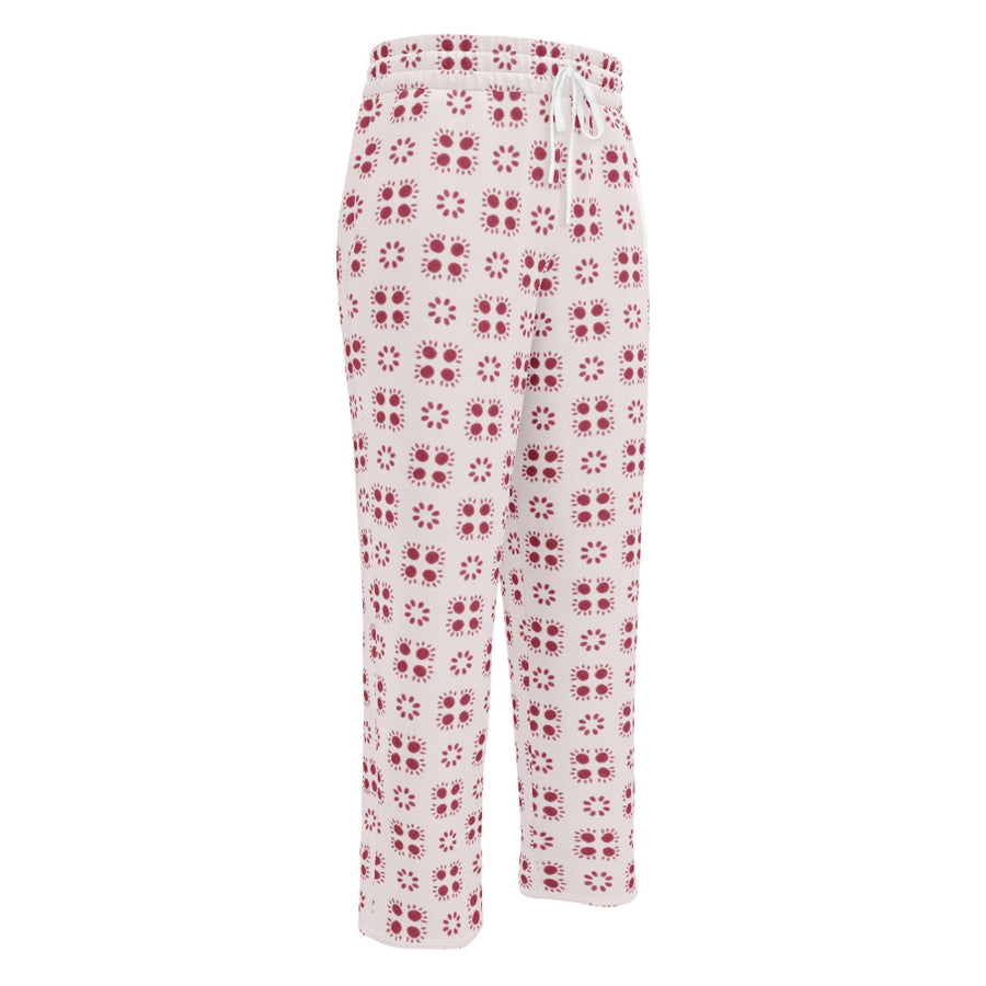 Alison High Noon AOP Wide-Leg Joggers mockup 1