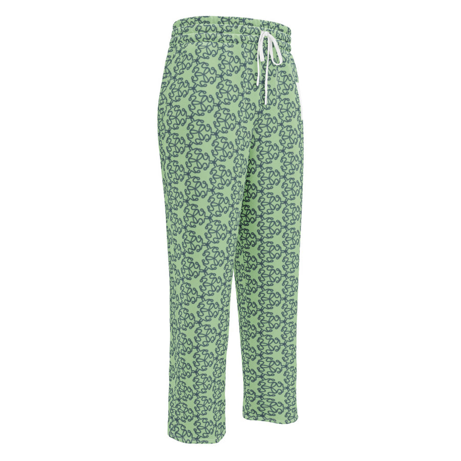 Coachella We Are One Mint AOP Wide-Leg Joggers mockup 1