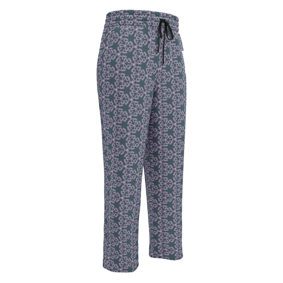 Coachella We Are One Slate Lavender AOP Wide-Leg Joggers mockup 1