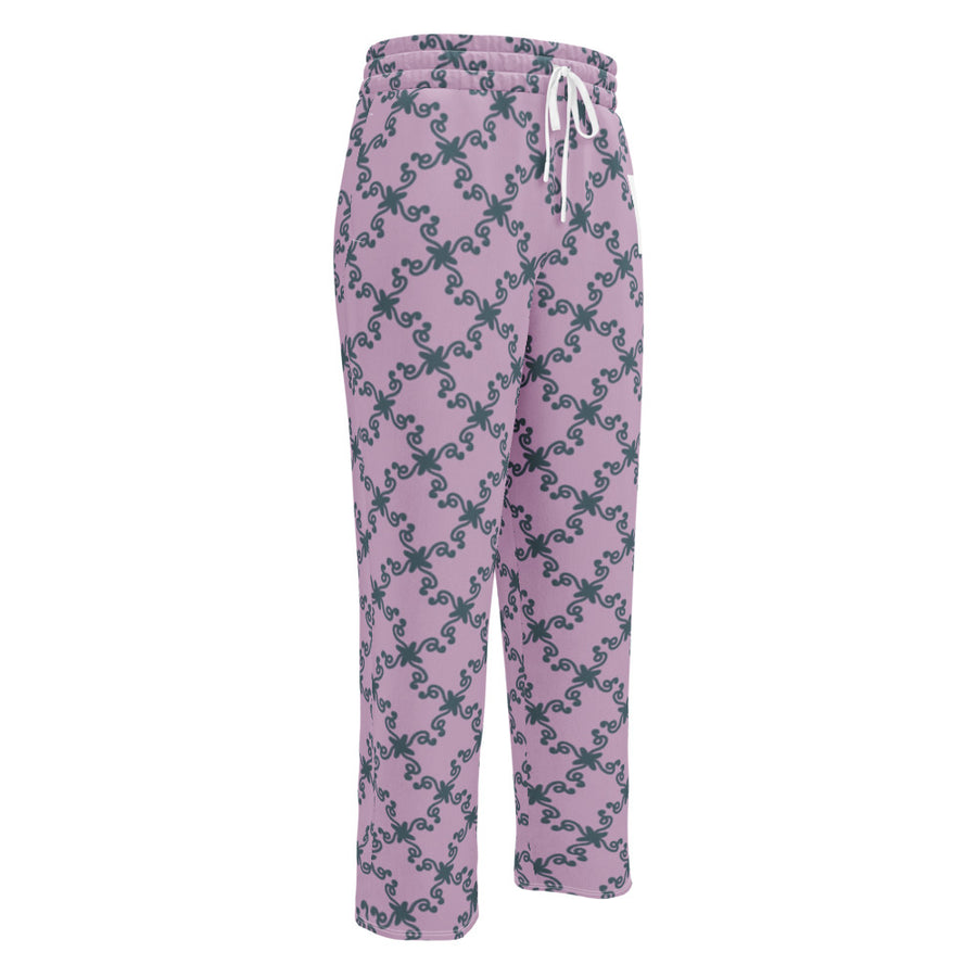 Coachella Wild Ones Lavender AOP Wide-Leg Joggers mockup 1