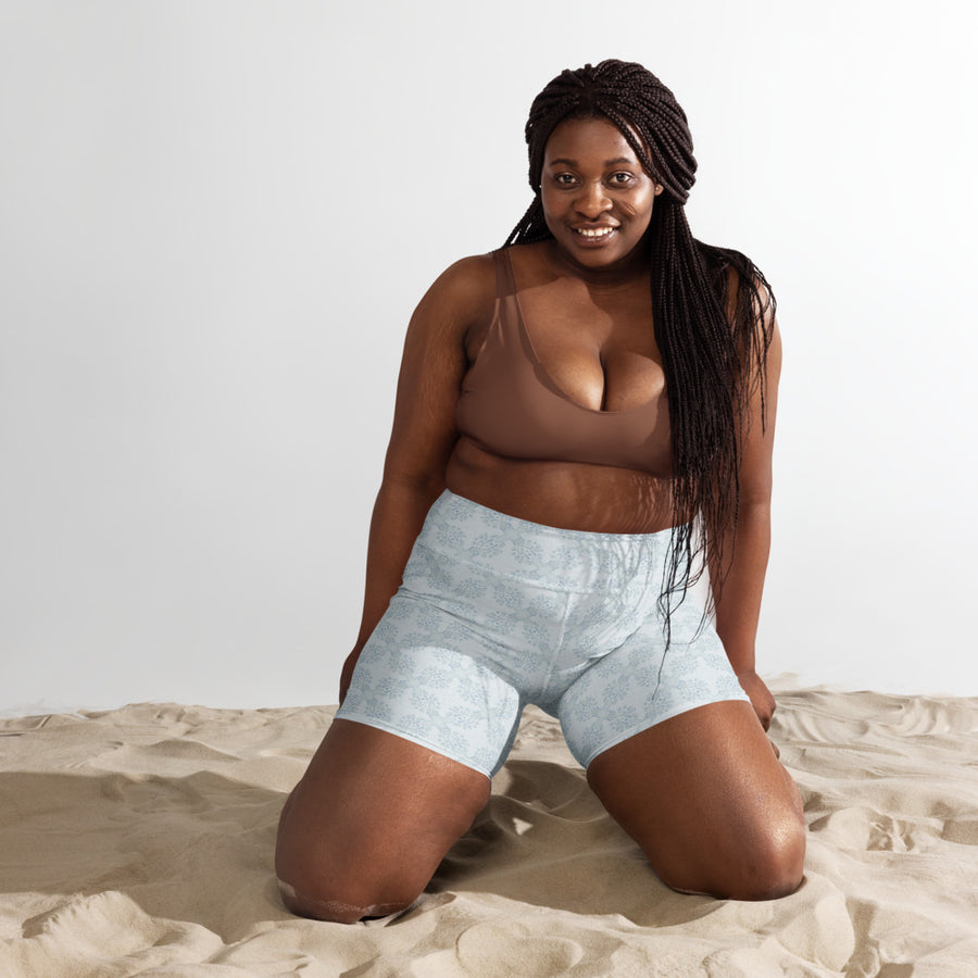 Misty Damsel Only Us AOP Biker Shorts mockup 1