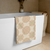 Peach Paisley Tile