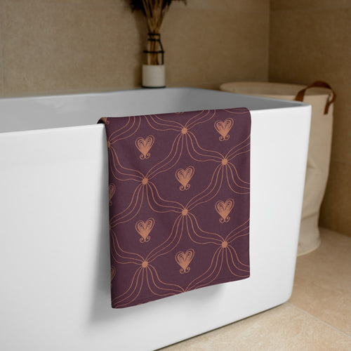 Zinque 1 Beach Towel mockup 1 pattern preview