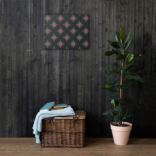 Dot Medallion Canvas mockup 1 pattern preview