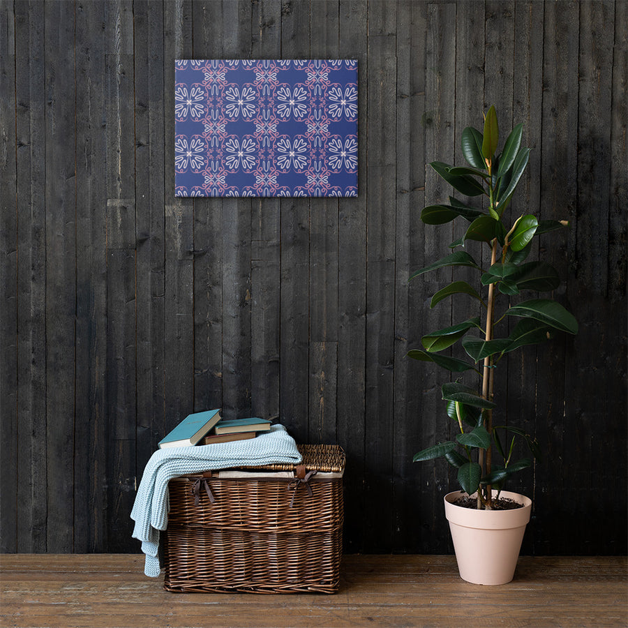 Night Bloom Canvas mockup 1