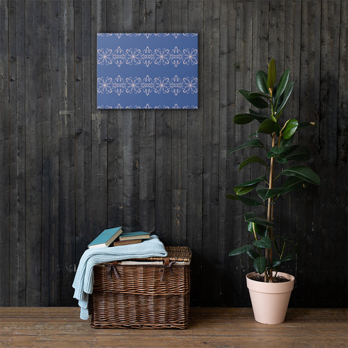 Leaf Damask Canvas mockup 1 pattern preview