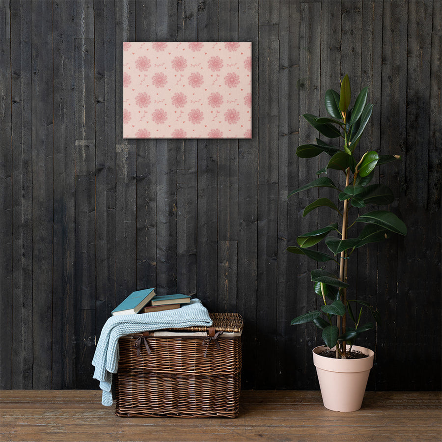 Delicate Romance 5 Canvas mockup 1
