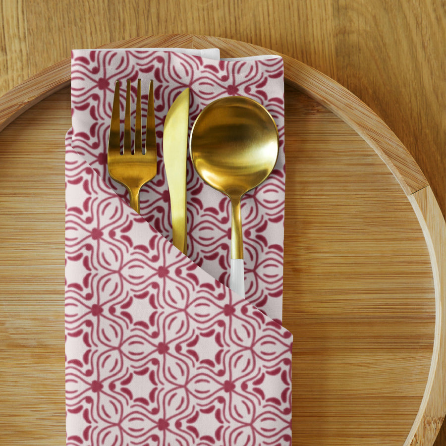 Alison Garden On Her Terms Cloth Napkin Set mockup 1
