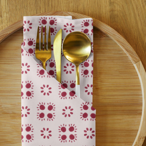 Alison High Noon Cloth Napkin Set mockup 1 pattern preview