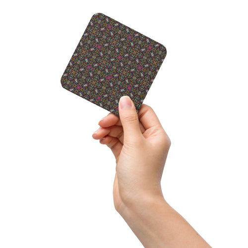 Disco Cross Coaster mockup 1 pattern preview