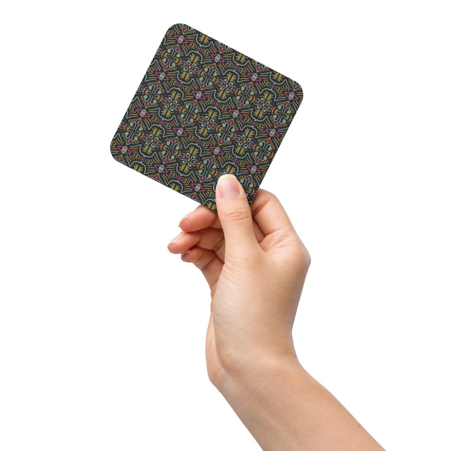 Dark Folk Eye Coaster mockup 1