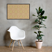 Golden Damask Tile — 24