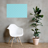 Aqua Vine Scatter — 24