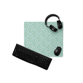 Teal Vine Damask