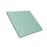 Teal Vine Damask