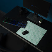 Teal Vine Damask