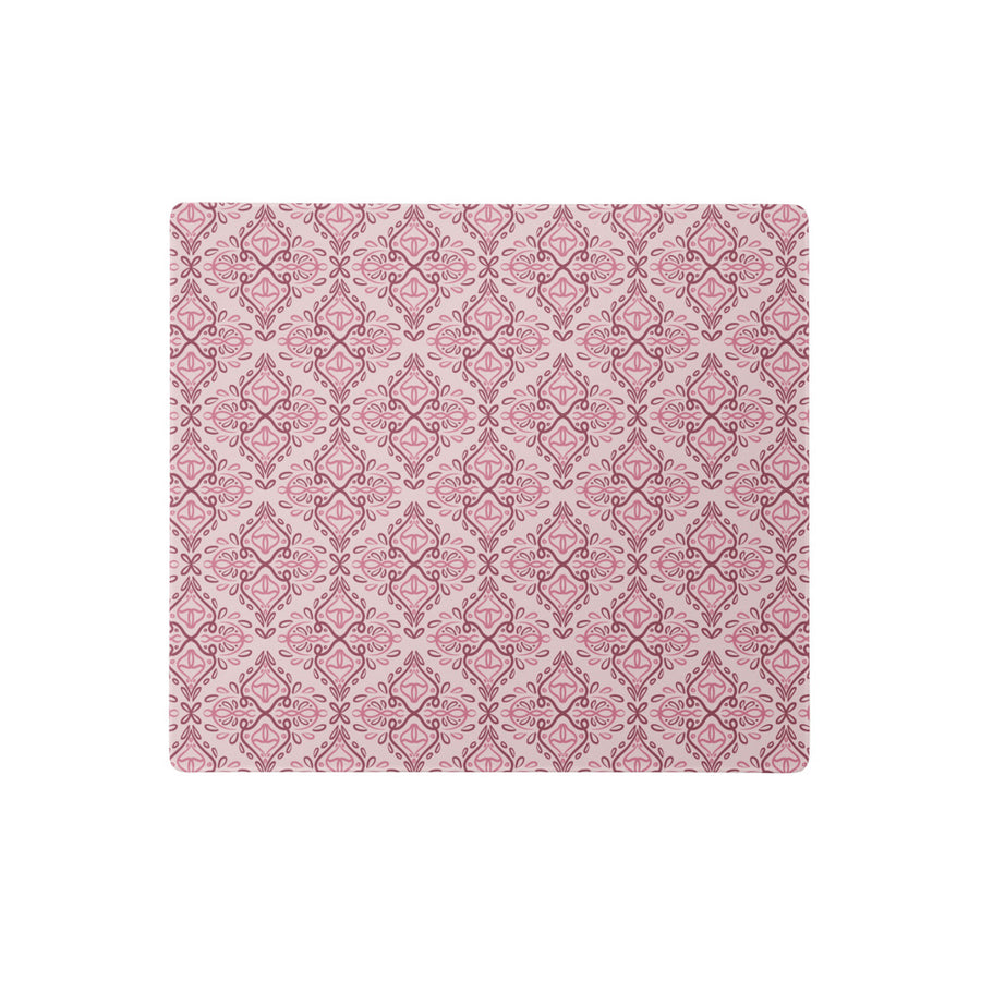 Rose Damask Mouse Pad mockup 1