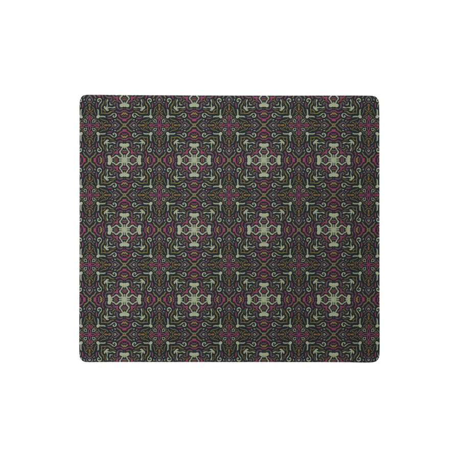 Psychedelic Damask Mouse Pad mockup 1