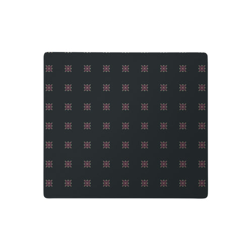 Pink Dot Flower Mouse Pad mockup 1 pattern preview