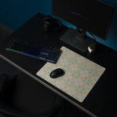 Teal Scroll Tile