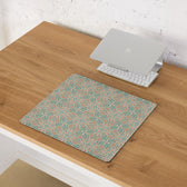 Teal Scroll Tile