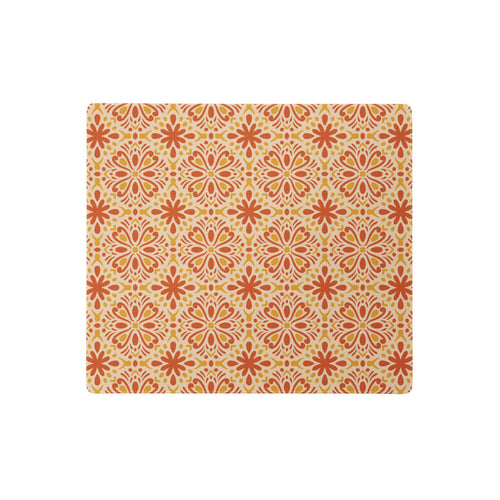 Tangerine Folk Mouse Pad mockup 1 pattern preview