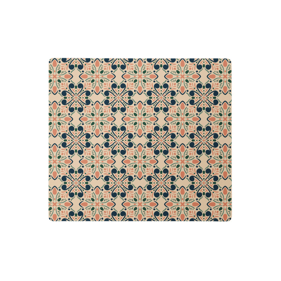 Garden Navy Mouse Pad mockup 1