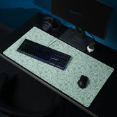 Teal Vine Damask