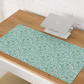 Teal Vine Damask