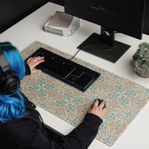 Teal Scroll Tile