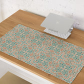 Teal Scroll Tile