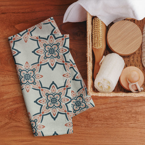 Star Souk Hand Towel mockup 1 pattern preview