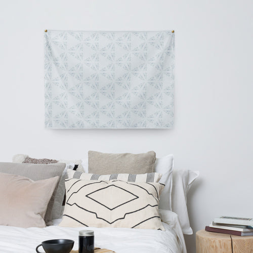 Misty Damsel Corsets And Crinolines Wall Tapestry mockup 1 pattern preview