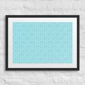 Aqua Vine Scatter — 18
