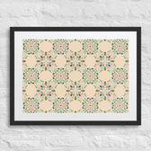 Rose Garden Tile — 18