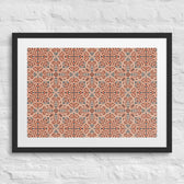 Terracotta Navy Tile