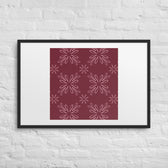Burgundy Daisy — 24