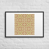Golden Damask Tile — 24