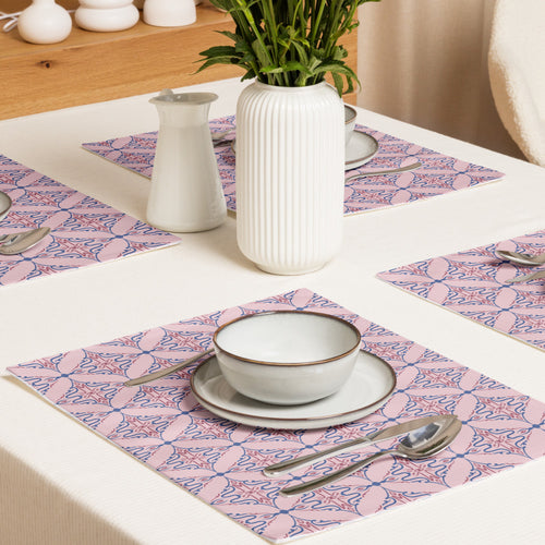 Butterfly Vine Placemat Set mockup 1 pattern preview
