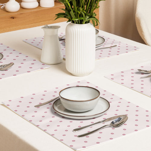 Alison Eye See The Light Placemat Set mockup 1 pattern preview