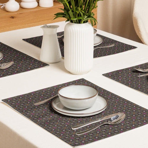 Disco Cross Placemat Set mockup 1 pattern preview